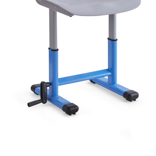 Adjustable Single Seat School Desk And Chair
